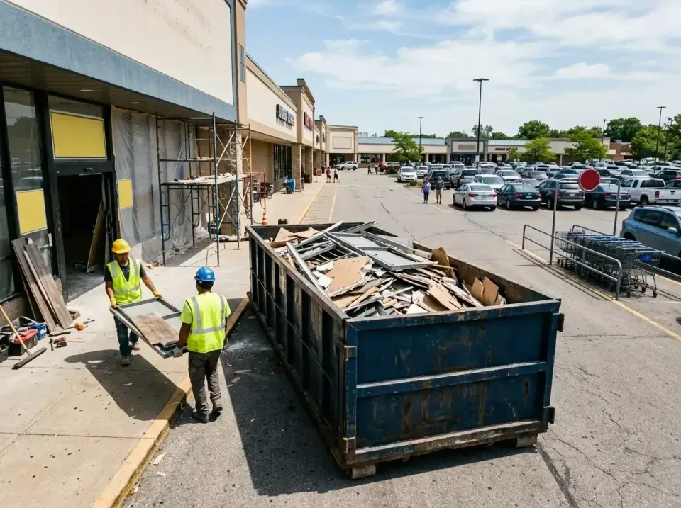 retail-store-renovation-debris-003 — frequently asked questions, Roll-off Dumpster Rentals in Allen, TX